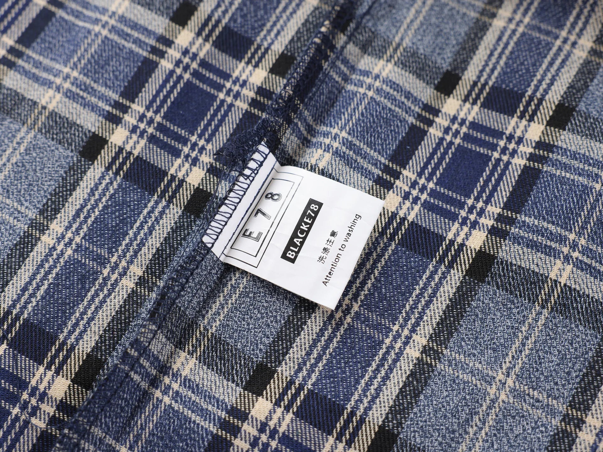 Men's American Style Plaid Shirt – High Street Casual Long Sleeve Top