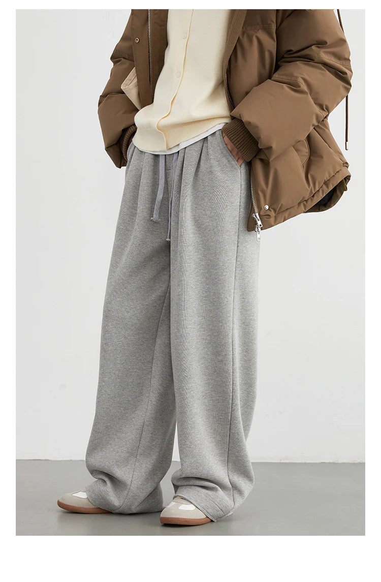CHIC VEN Women’s High-Waist Pants – Loose Drawstring Casual Trousers