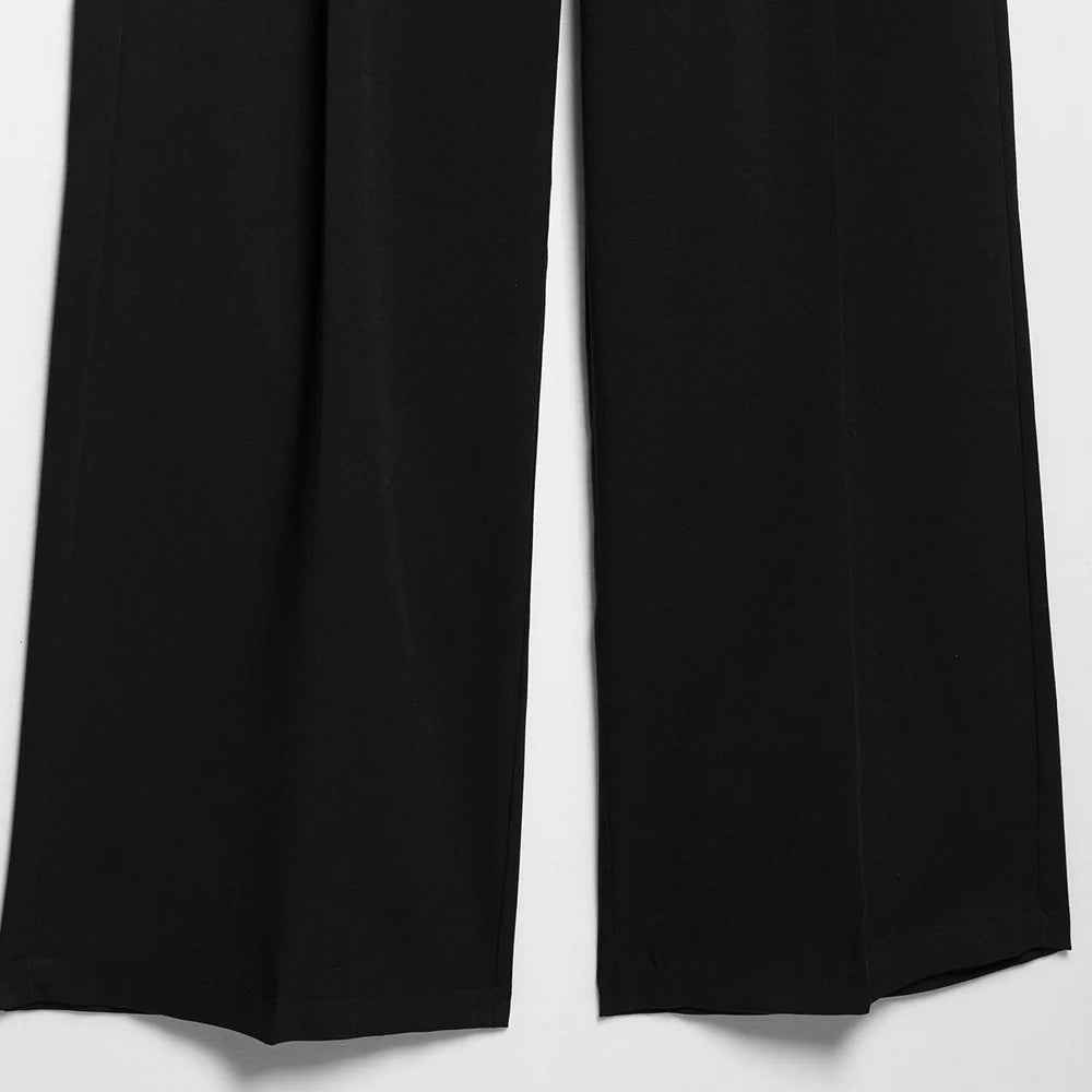 Women’s High Waist Straight Leg Office Pants