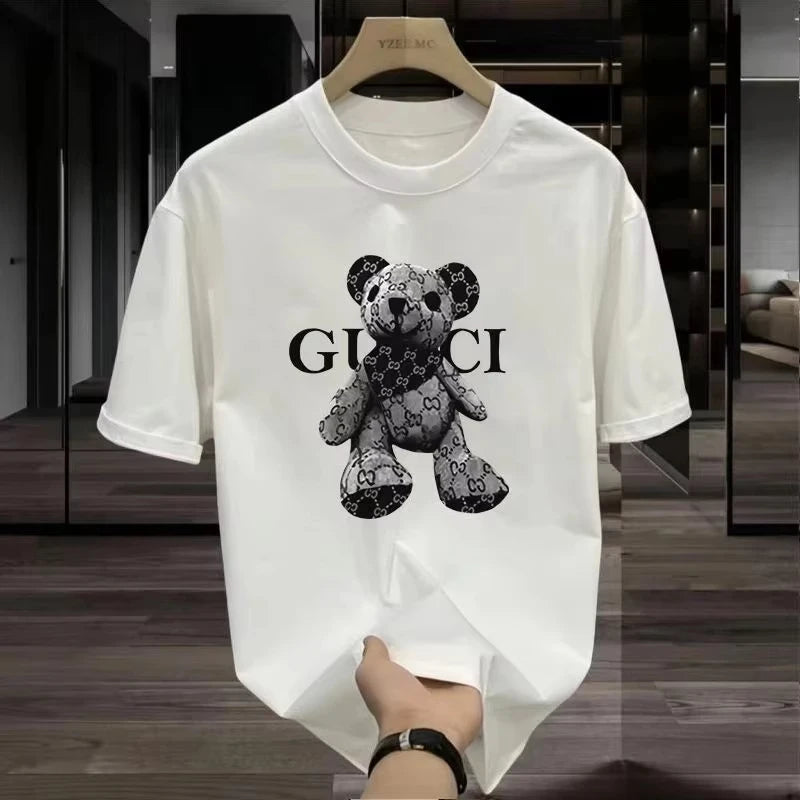 Classic Print Summer T-Shirt – Unisex Short Sleeve Casual Tee