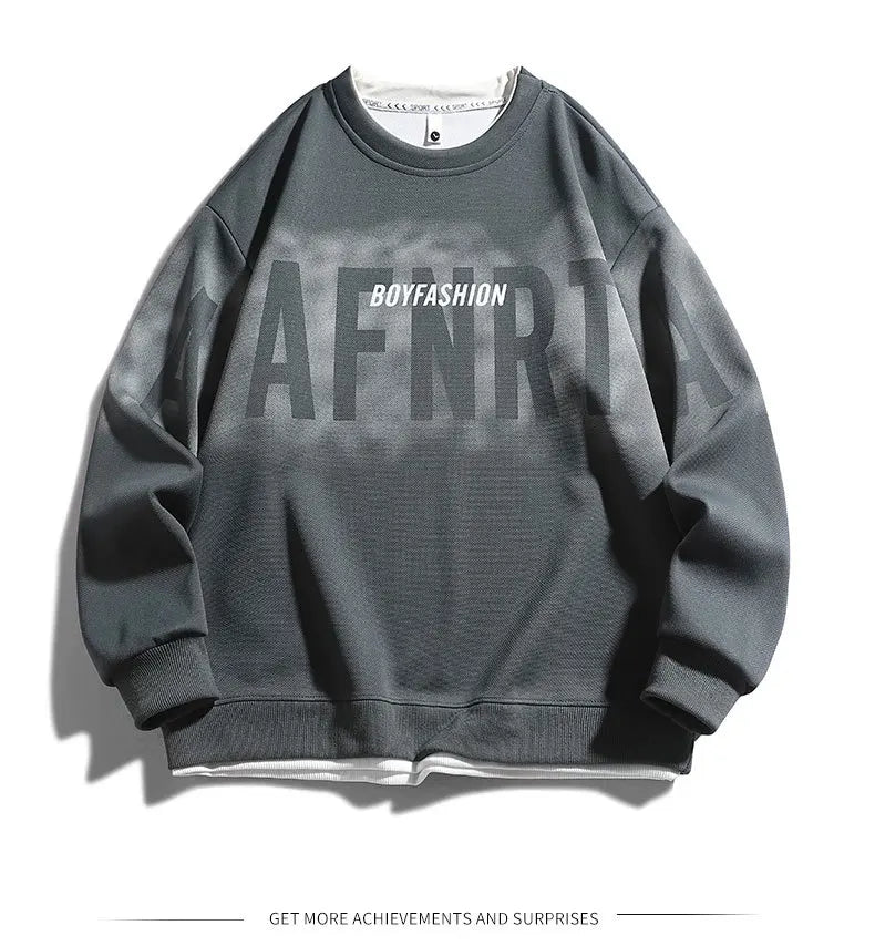 Trendy Brand Men's round Neck Printed Sweatshirt New Arrival