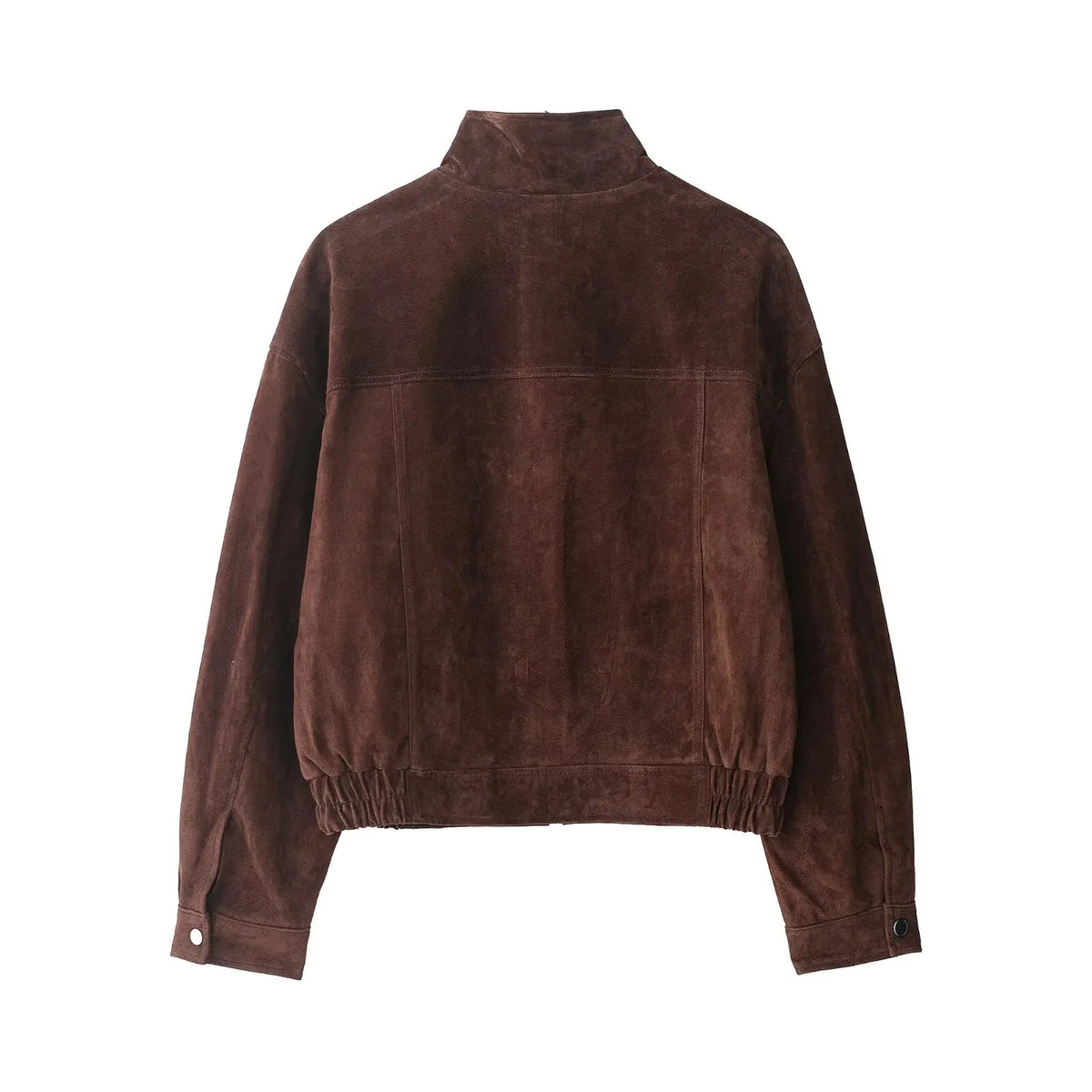 Women’s Autumn Slim Fit Jacket – Warm Streetwear Coat with Big Pocket