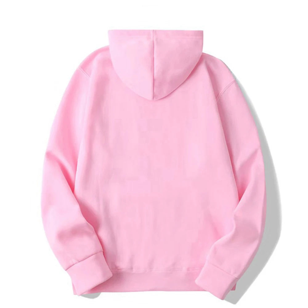Men’s Fleece Hoodie – Plain Pullover Hooded Sweatshirt, Soft Casual Winter Top