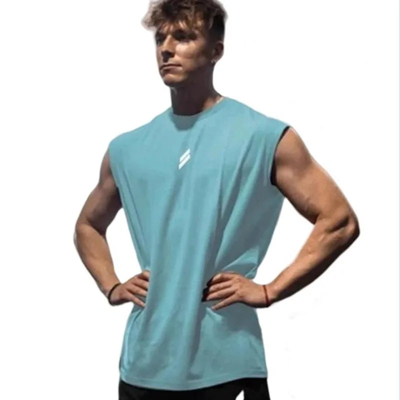 Men’s Performance Mesh Tank Top – Breathable Quick-Dry Sleeveless Workout Shirt | Gym, Training & Fitness