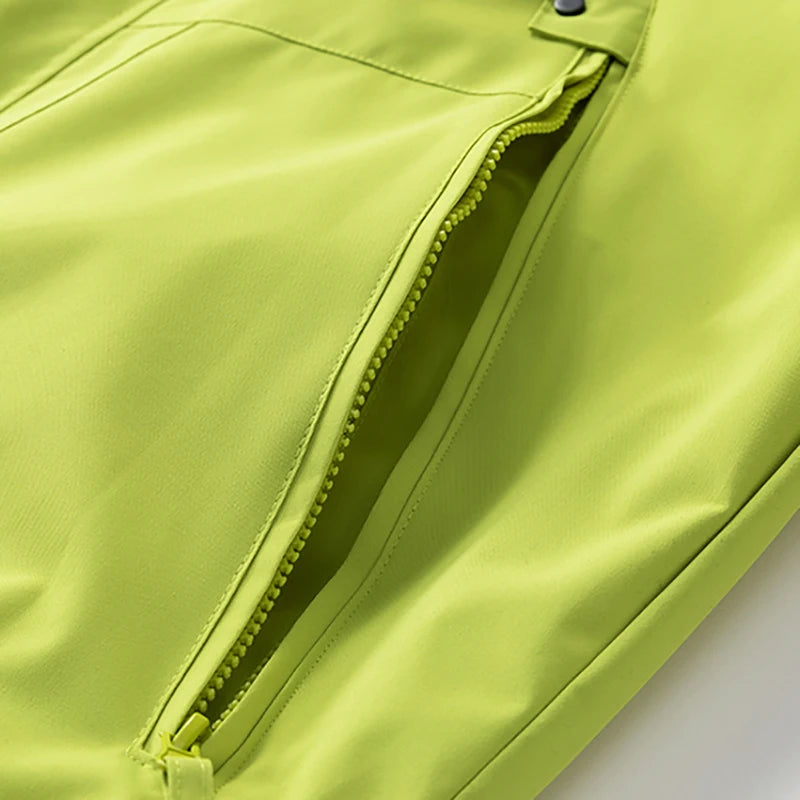 Men’s Outdoor Hooded Jacket – Waterproof Hiking & Camping Windbreaker
