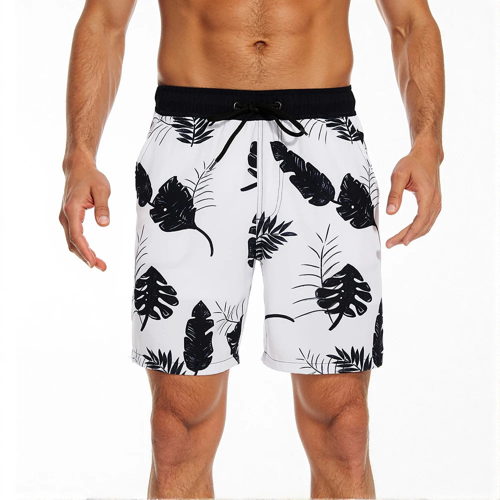 Voltsify Summer Drawstring Beach Shorts – Lightweight Multicolour