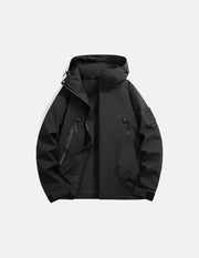 Men’s Waterproof Hooded Windbreaker Jacket – Outdoor Spring & Autumn Jacket for Cycling, Hiking, Climbing & Mountaineering