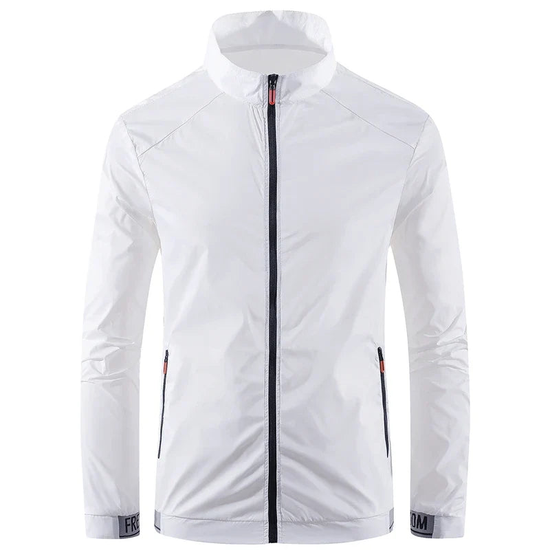 Men’s Summer UV Protection Jacket – Breathable Ice Silk Sun Shield | Lightweight Cooling Casual Outerwear