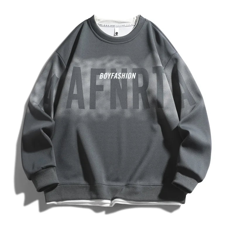 Trendy Brand Men's round Neck Printed Sweatshirt New Arrival
