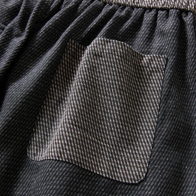 Men's Casual Loose Shorts – Summer 2026 Straight Leg Cotton
