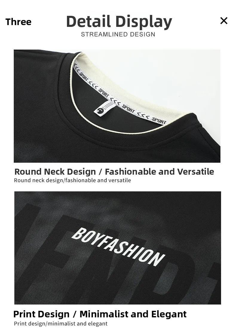Trendy Brand Men's round Neck Printed Sweatshirt New Arrival