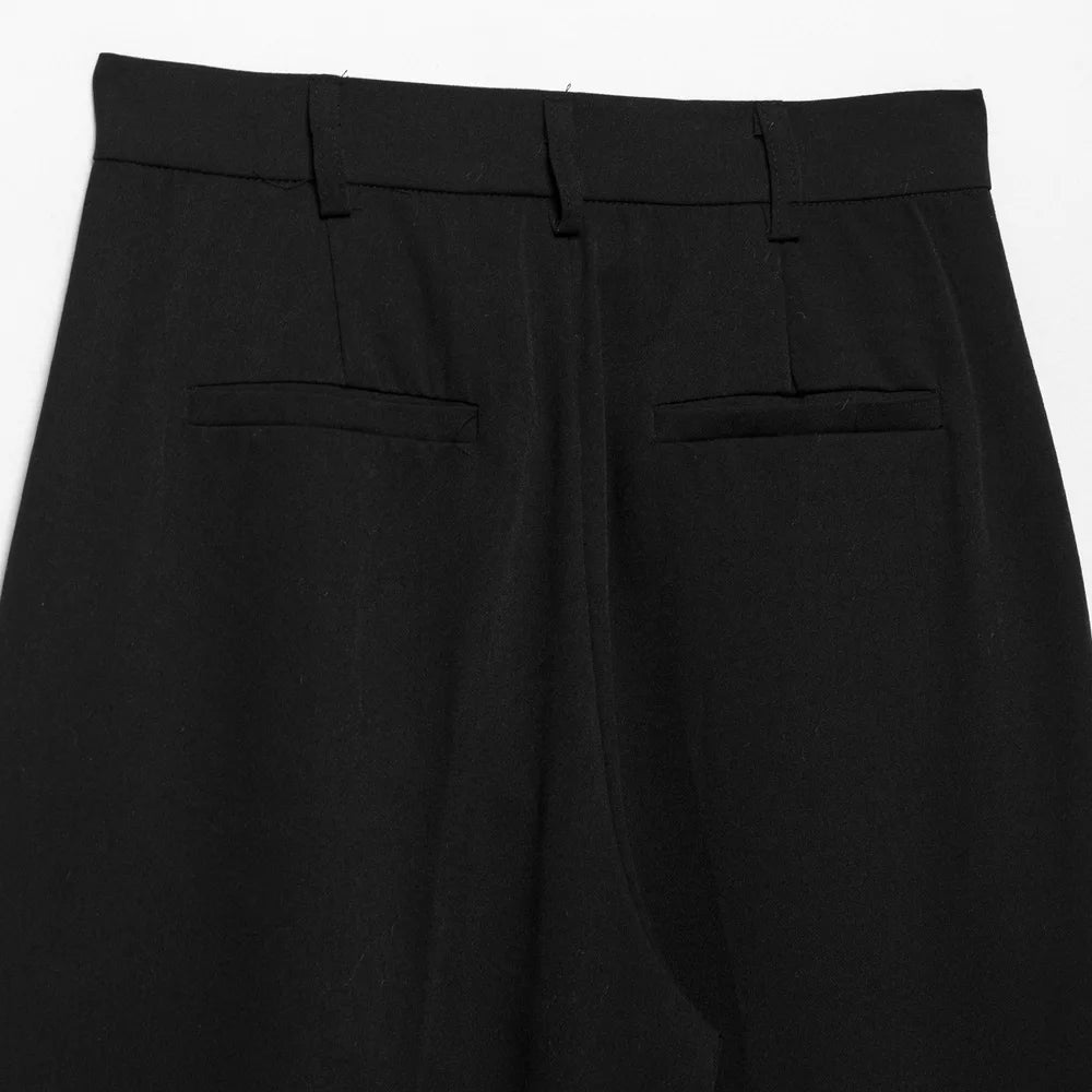 Women’s High Waist Straight Leg Office Pants