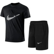 Men's Summer Tracksuit Set – T-Shirt & Shorts 2 Piece Gym Jogging Suit
