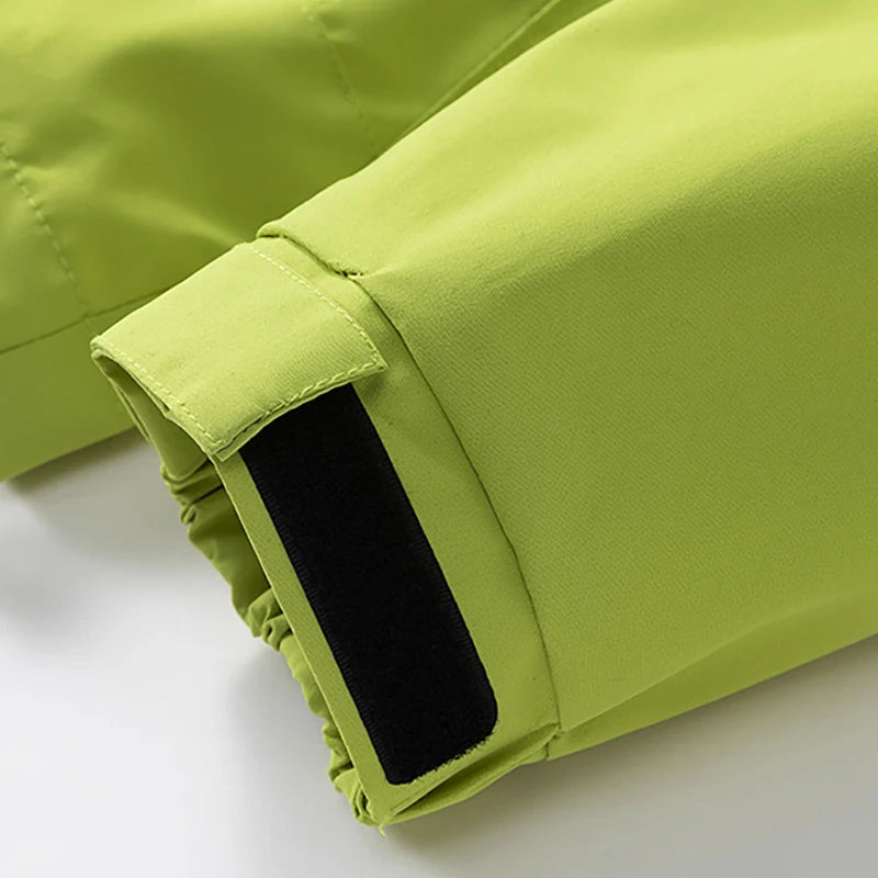 Men’s Outdoor Hooded Jacket – Waterproof Hiking & Camping Windbreaker