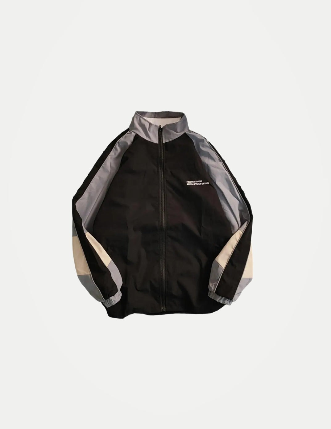 Unisex Korean Varsity Jacket – High Street Letter Print Patchwork Windbreaker, Lightweight College Jacket