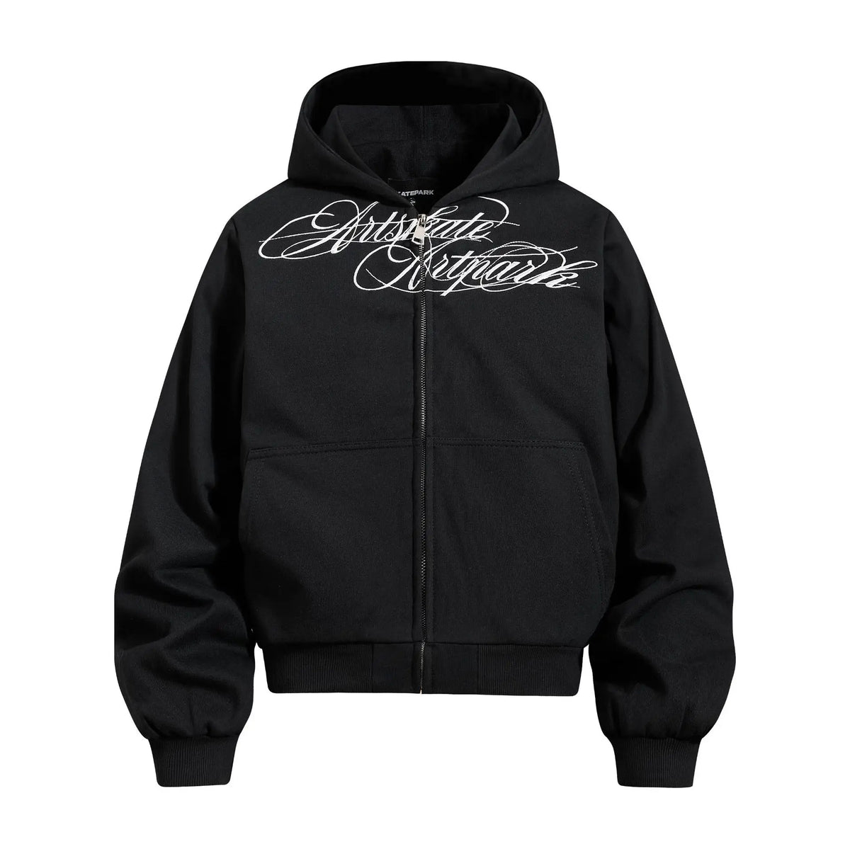 Women’s Camouflage Zip-Up Hoodie – Vintage Letter Embroidery Cropped Sweatshirt | Loose Casual Streetwear Jacket