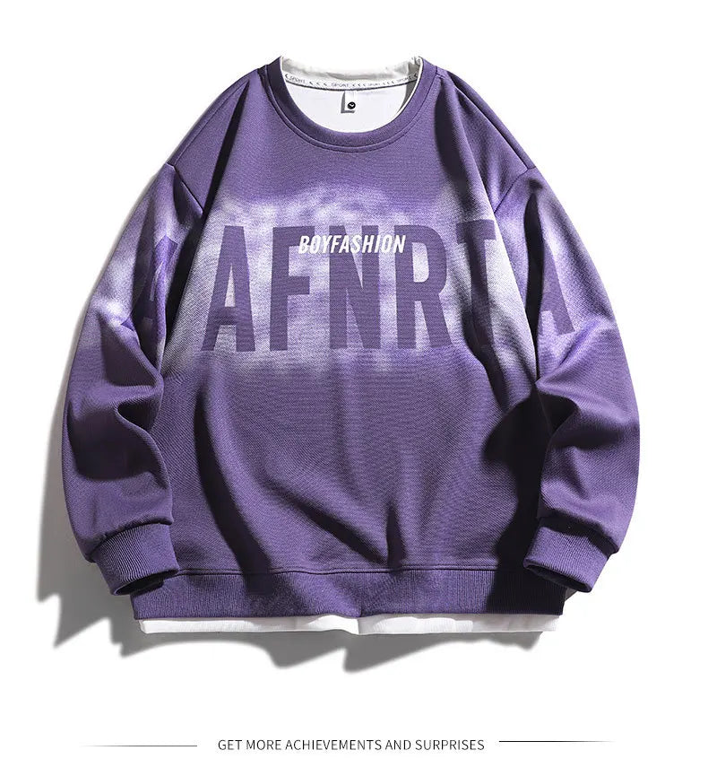 Trendy Brand Men's round Neck Printed Sweatshirt New Arrival