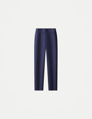 Women’s High-Waist Straight-Leg Pants – Elastic Work Trousers