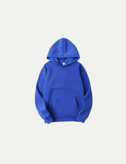 Men’s Fleece Hoodie – Plain Pullover Hooded Sweatshirt, Soft Casual Winter Top