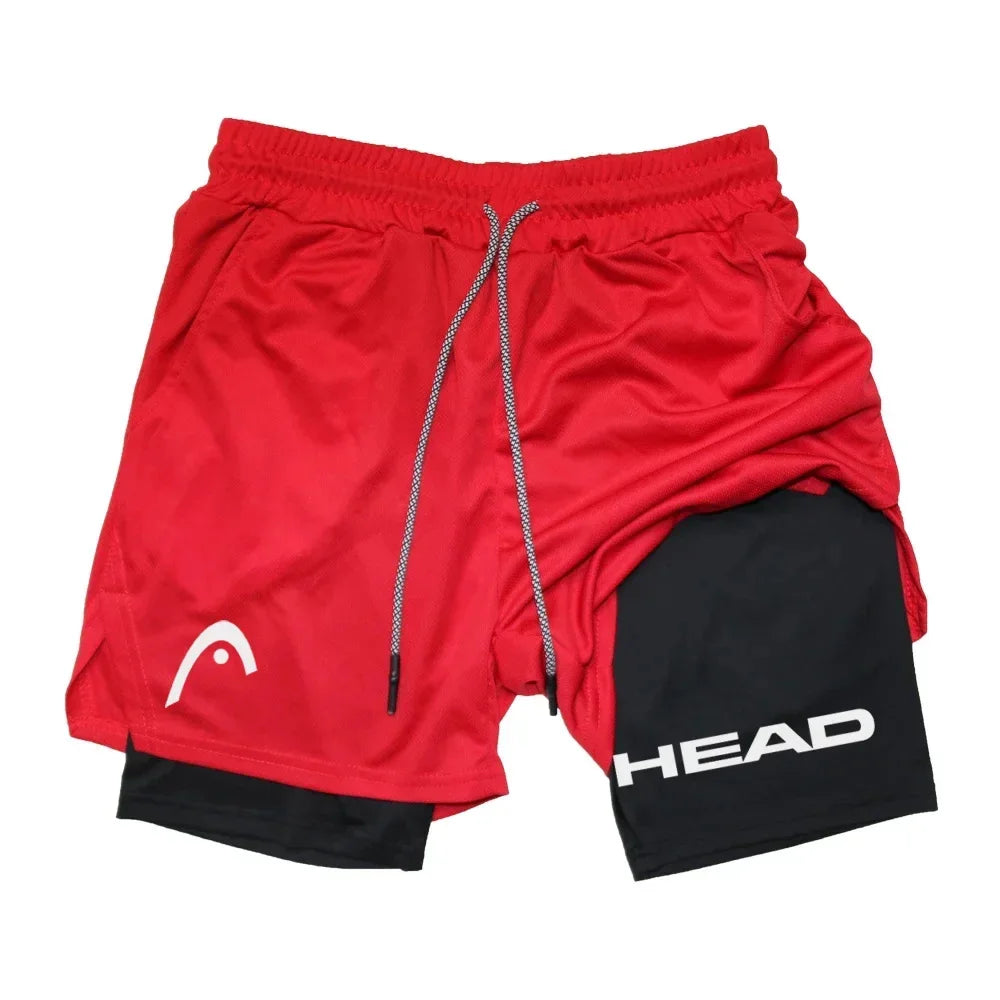 Men's Berserker Anime Running Shorts – 2-in-1 Double Layer Quick-Dry
