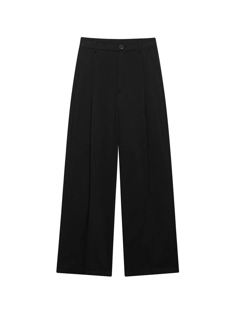 Women’s High Waist Straight Leg Office Pants