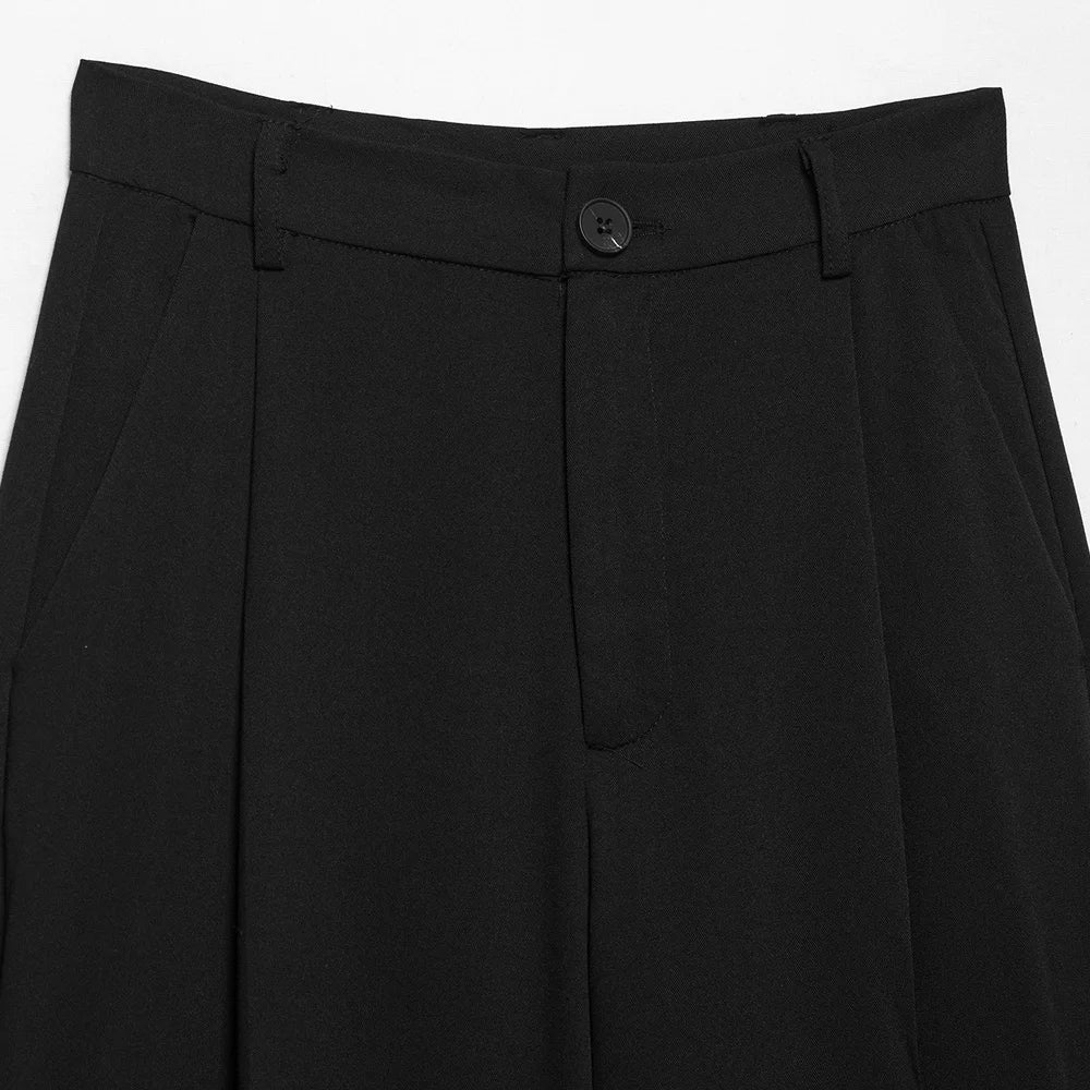 Women’s High Waist Straight Leg Office Pants