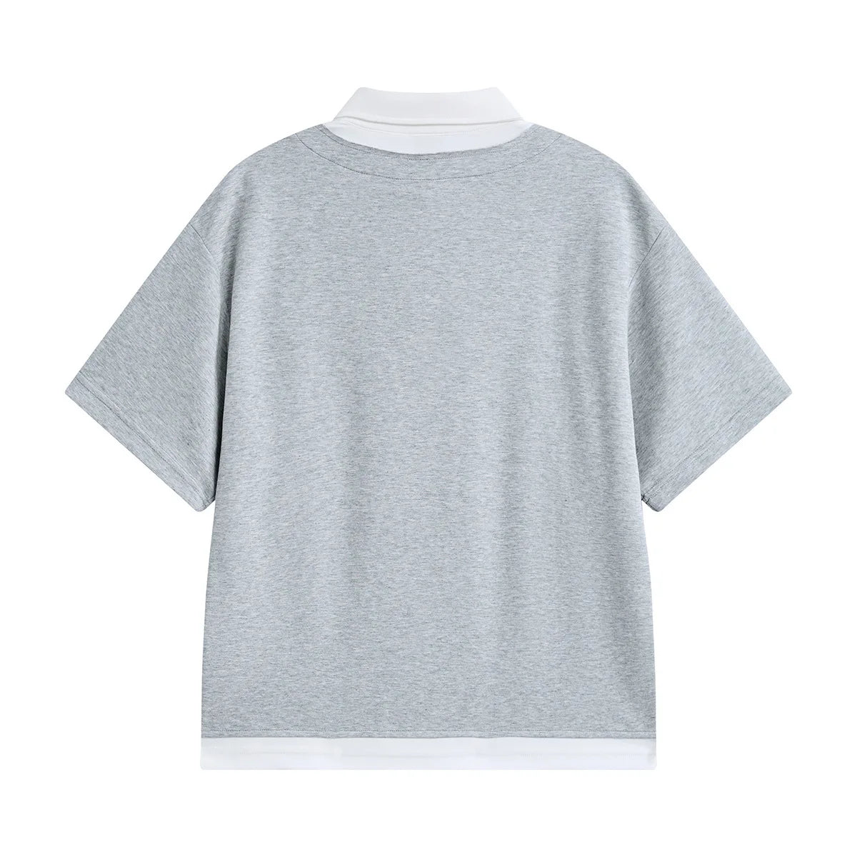 Men’s 2026 Summer Polo Shirt – Stylish Patchwork Collar, Breathable Short Sleeve Casual Tee