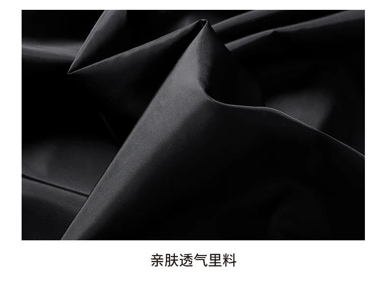 Men’s Slim-Fit Leather Jacket – Korean Lapel Windbreaker Coat | Stylish Spring & Autumn Casual Outerwear