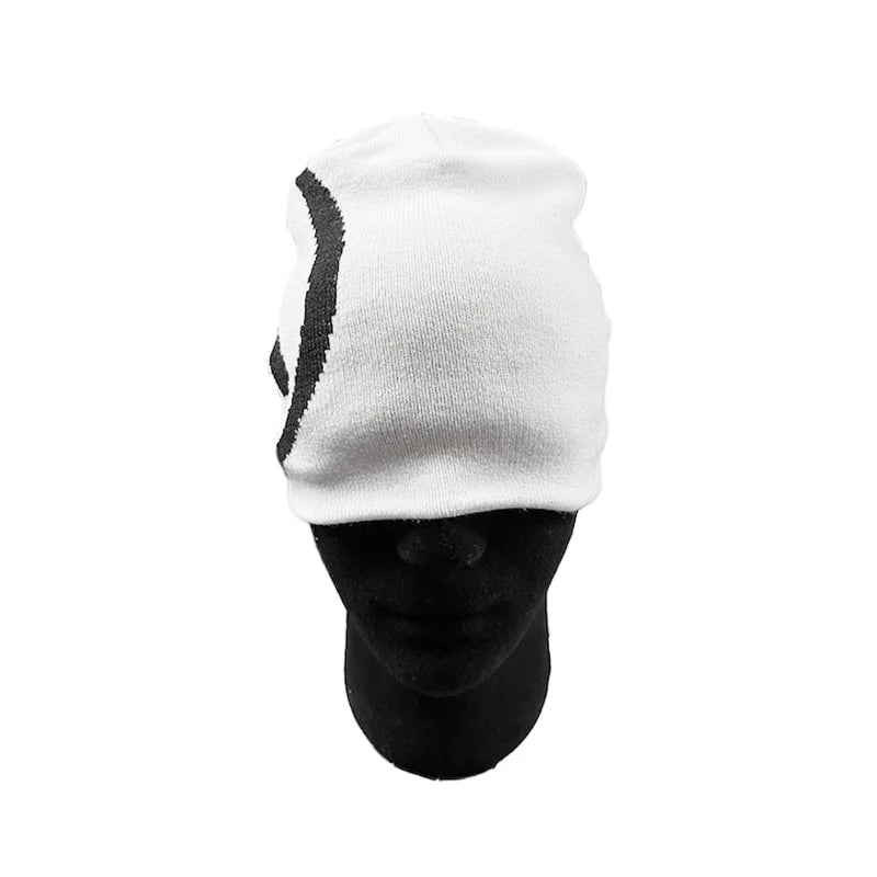 Unisex Y2K Knit Beanie – Vintage Goth Streetwear Winter Hat, K-Pop Hip Hop Fashion Skull Cap