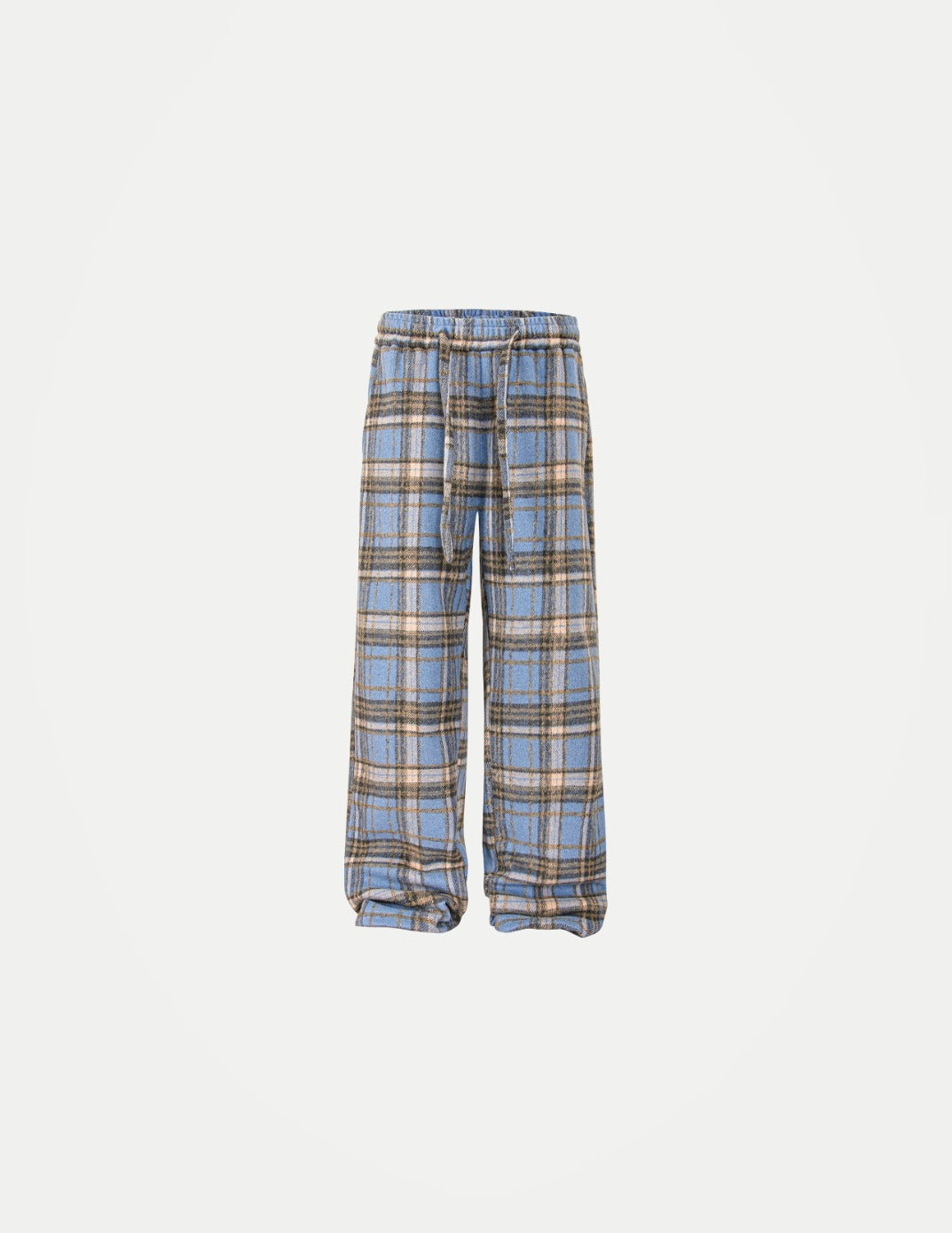 Unisex Retro Loose-Fit Cargo Pants – Classic Plaid & Stripe Design, Multi-Pocket Casual Trousers, Urban Streetwear