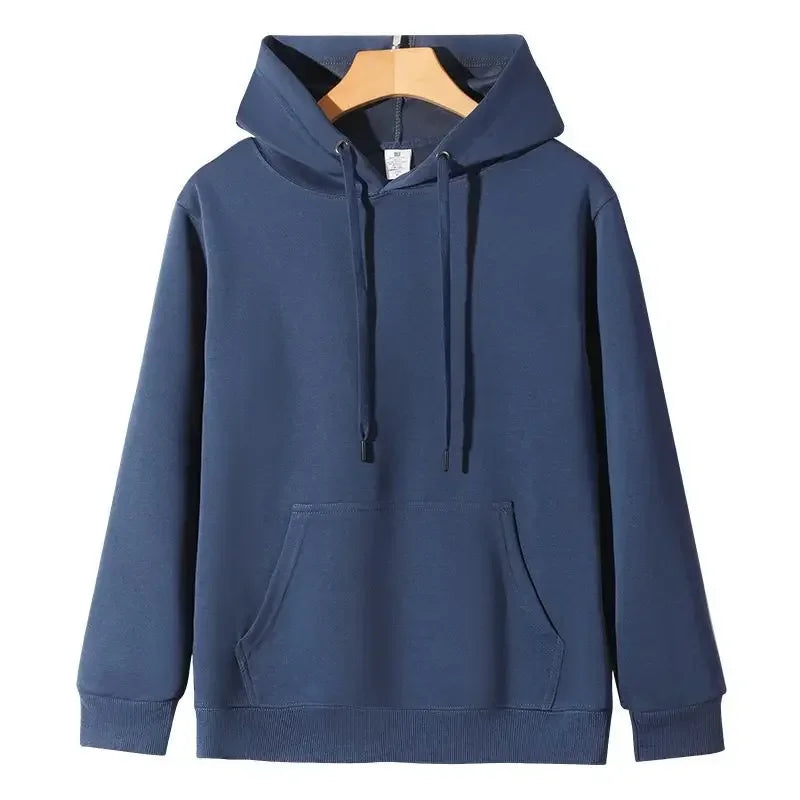 Men’s 320G Cotton Hoodie – Casual Long Sleeve Streetwear Sweatshirt