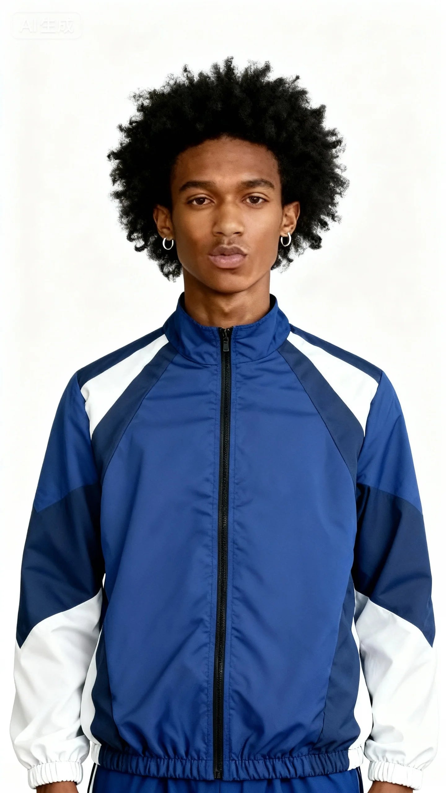 Men's Colour-Block Windproof Jacket – Lightweight Wear-Resistant Casual Travel Coat