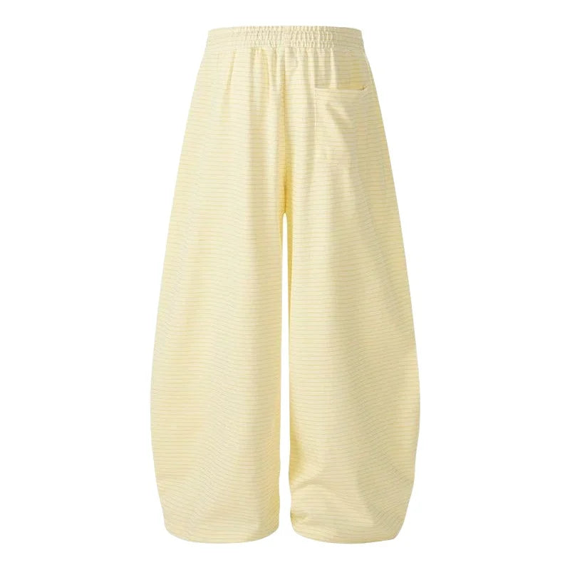Women’s Cute Cartoon Dog Print Wide-Leg Pants – High-Waist Loose Casual Trousers | Summer Streetwear