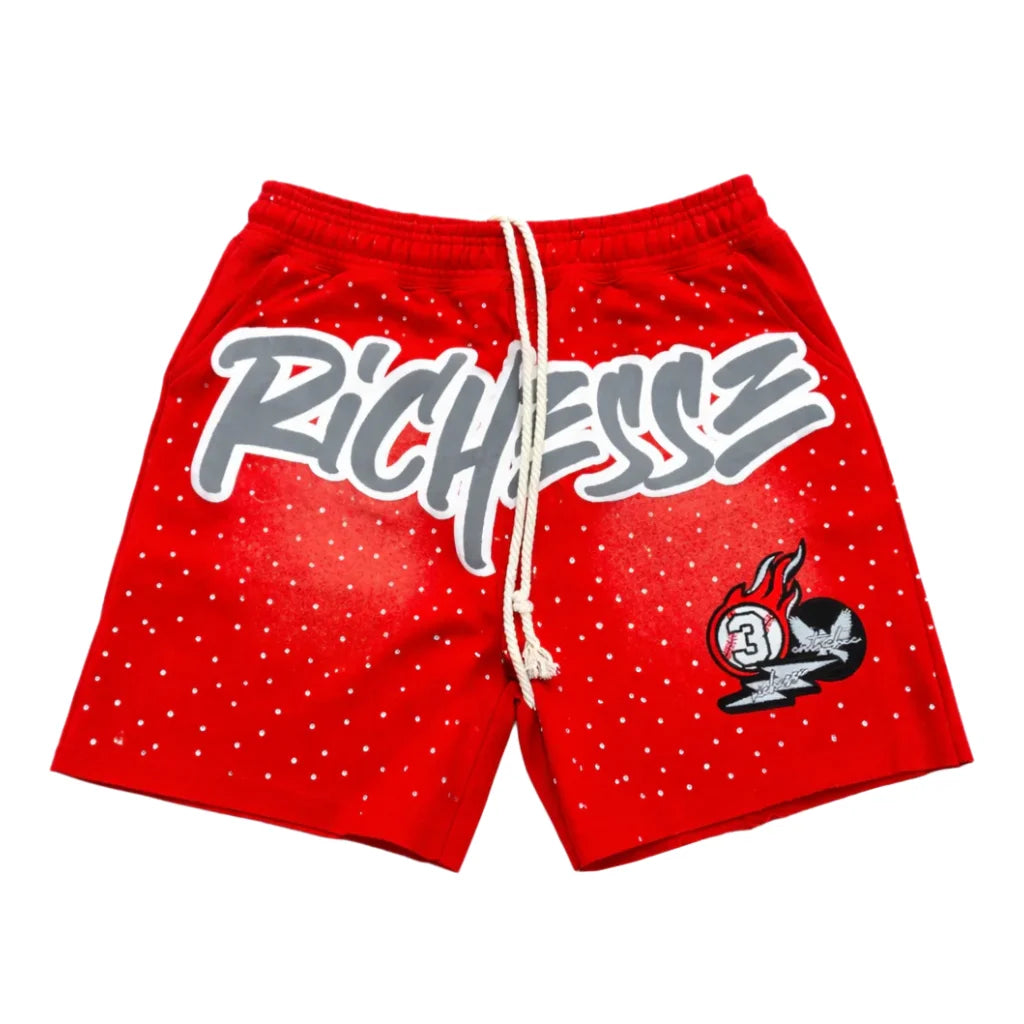 Men’s Y2K Graphic Mesh Shorts – Letter Print Star Streetwear Shorts