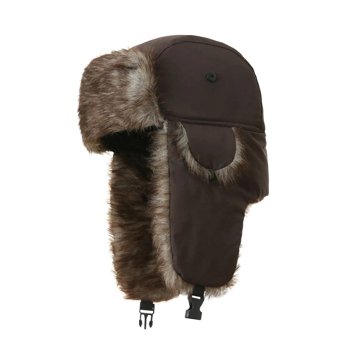 Men’s Winter Trapper Hat – Warm Ushanka Earflap Cap, Russian-Style Cold Weather Hat