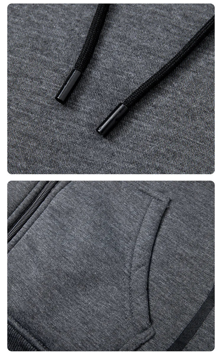 Men’s Winter Running Set – Warm Windbreaker Jacket & Pants