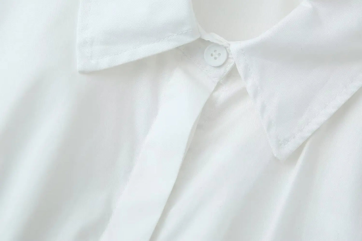 Women’s Summer Sleeveless Pleated Blouse – Chic Casual Top