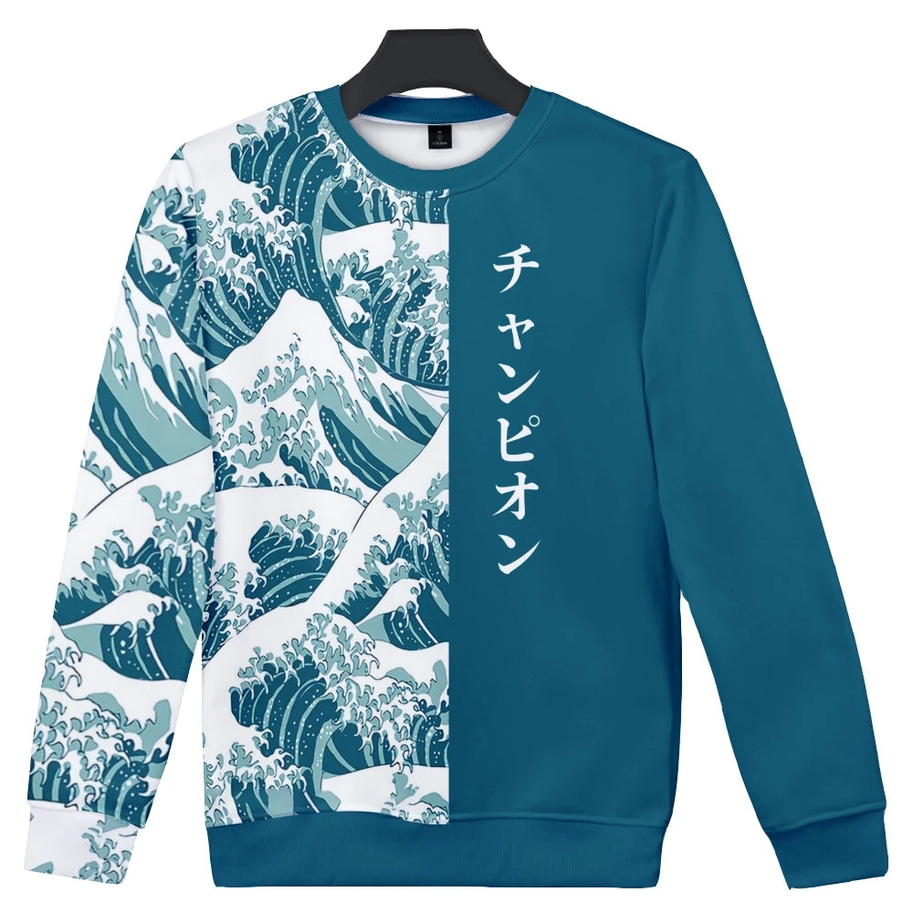 Unisex Samurai Demon 3D Print Hoodie – Japanese Anime Long Sleeve Pullover Sweatshirt, Casual Streetwear Top