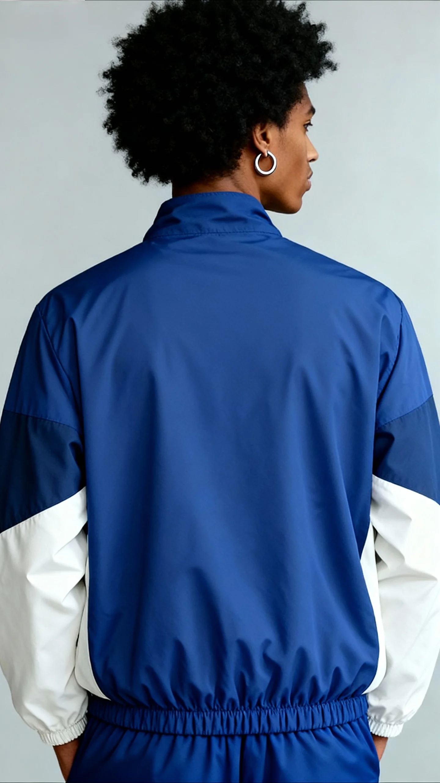 Men's Colour-Block Windproof Jacket – Lightweight Wear-Resistant Casual Travel Coat