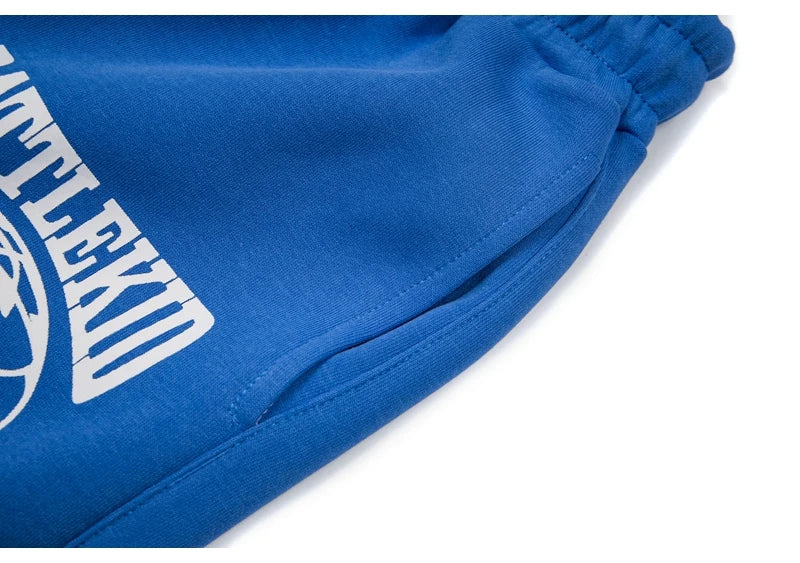 Wide-Leg Graphic Sweatpants