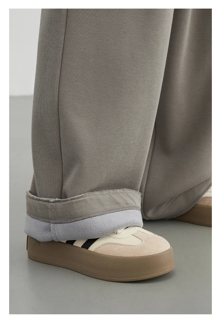 CHIC VEN Women’s High-Waist Pants – Loose Drawstring Casual Trousers