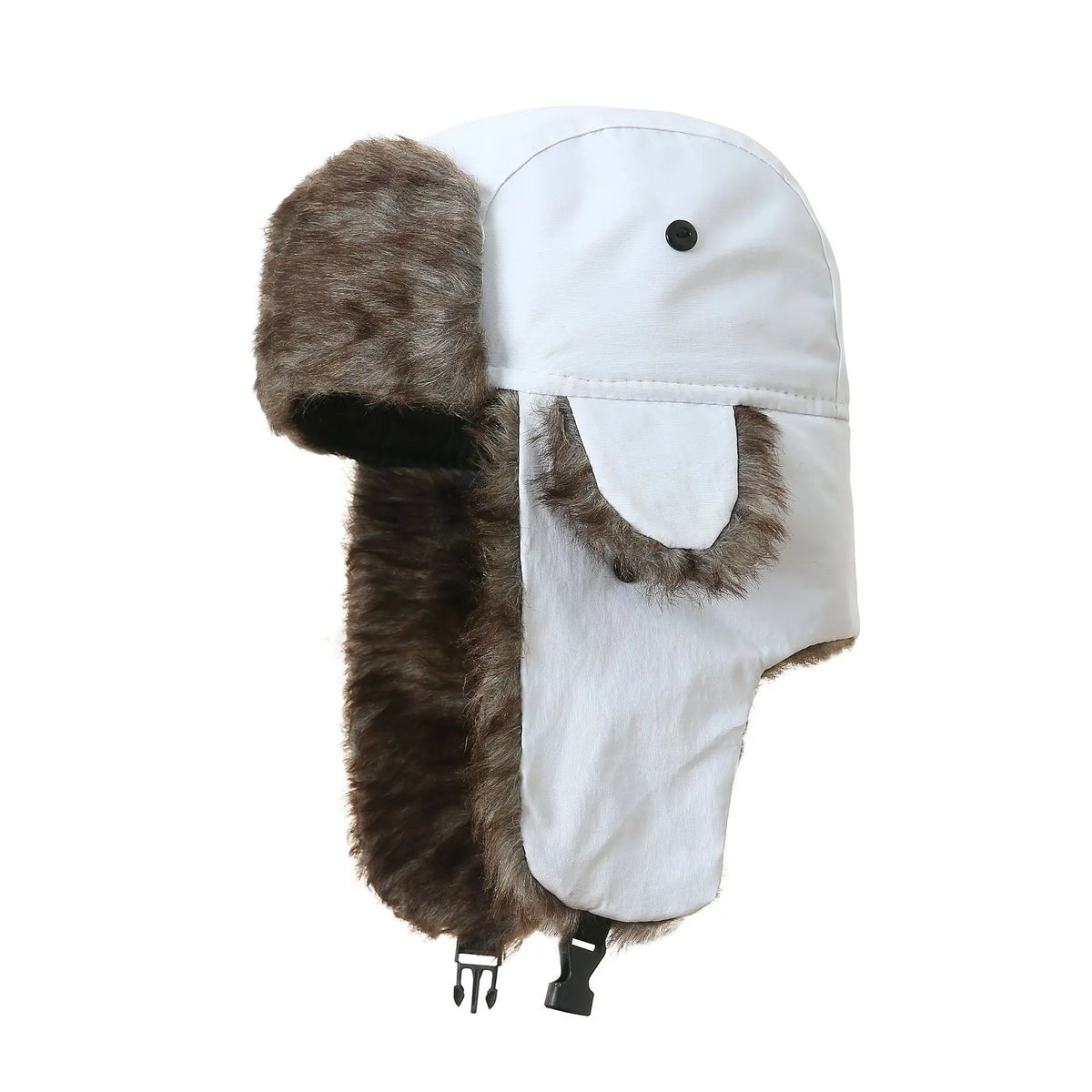 Men’s Winter Trapper Hat – Warm Ushanka Earflap Cap, Russian-Style Cold Weather Hat