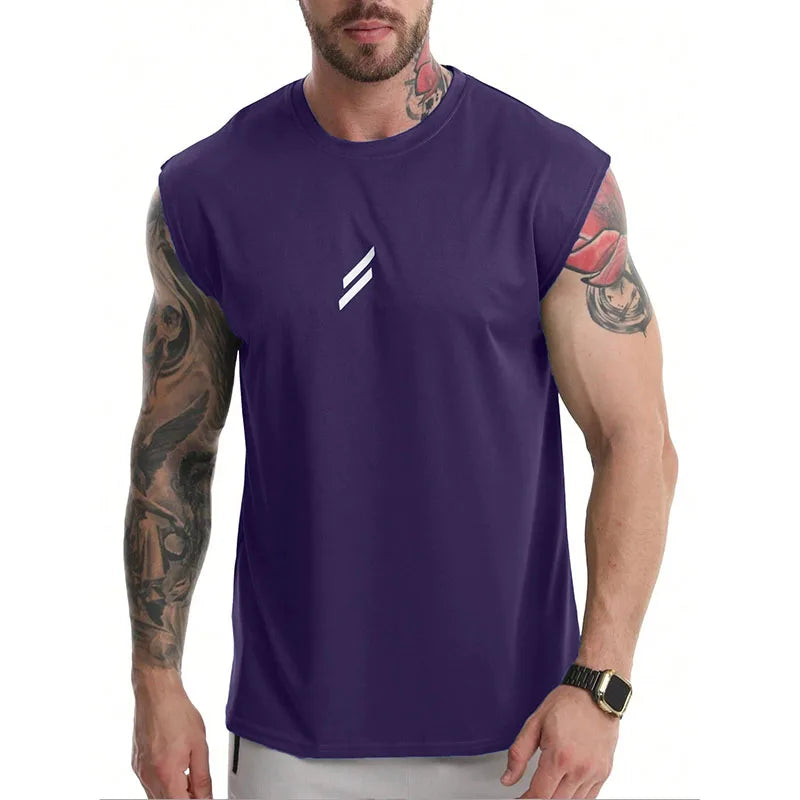 Men’s Performance Mesh Tank Top – Breathable Quick-Dry Sleeveless Workout Shirt | Gym, Training & Fitness