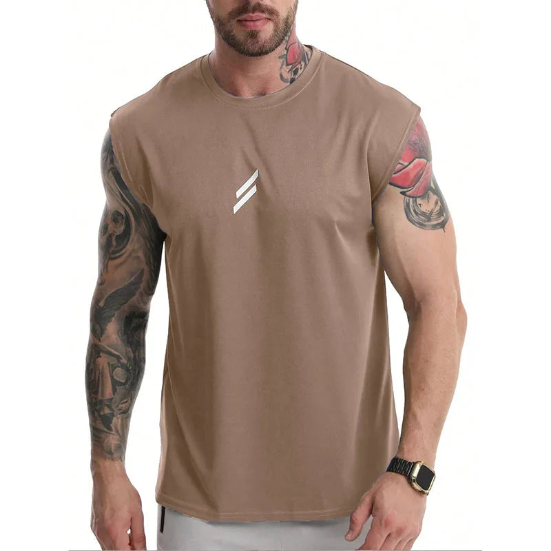 Men’s Performance Mesh Tank Top – Breathable Quick-Dry Sleeveless Workout Shirt | Gym, Training & Fitness