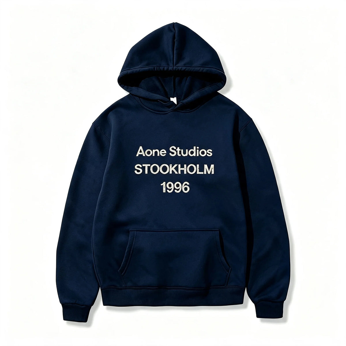 Unisex Vintage Distressed Print Hoodie – Retro Text Graphic Pullover Sweatshirt, Casual Streetwear Top