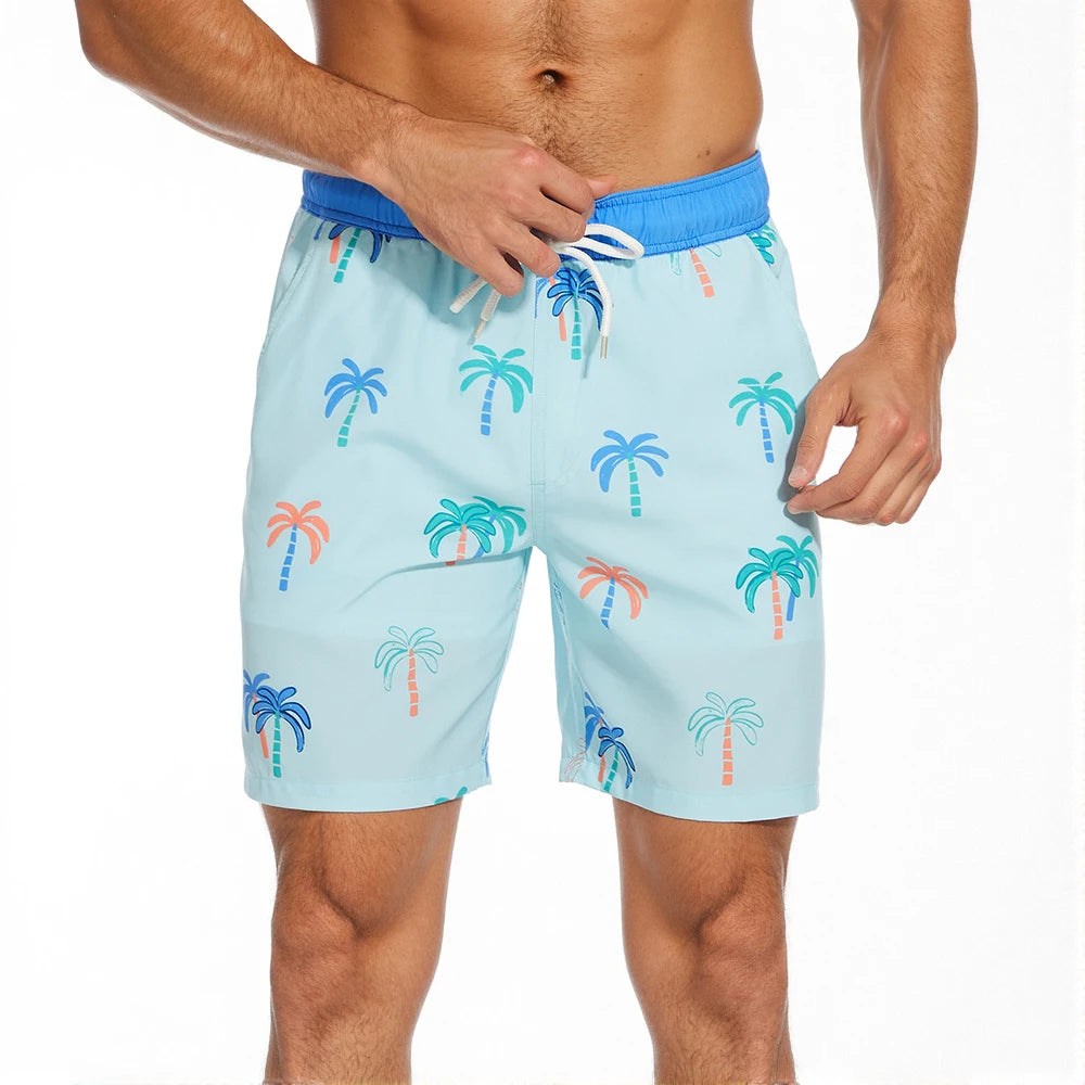 Voltsify Summer Drawstring Beach Shorts – Lightweight Multicolour